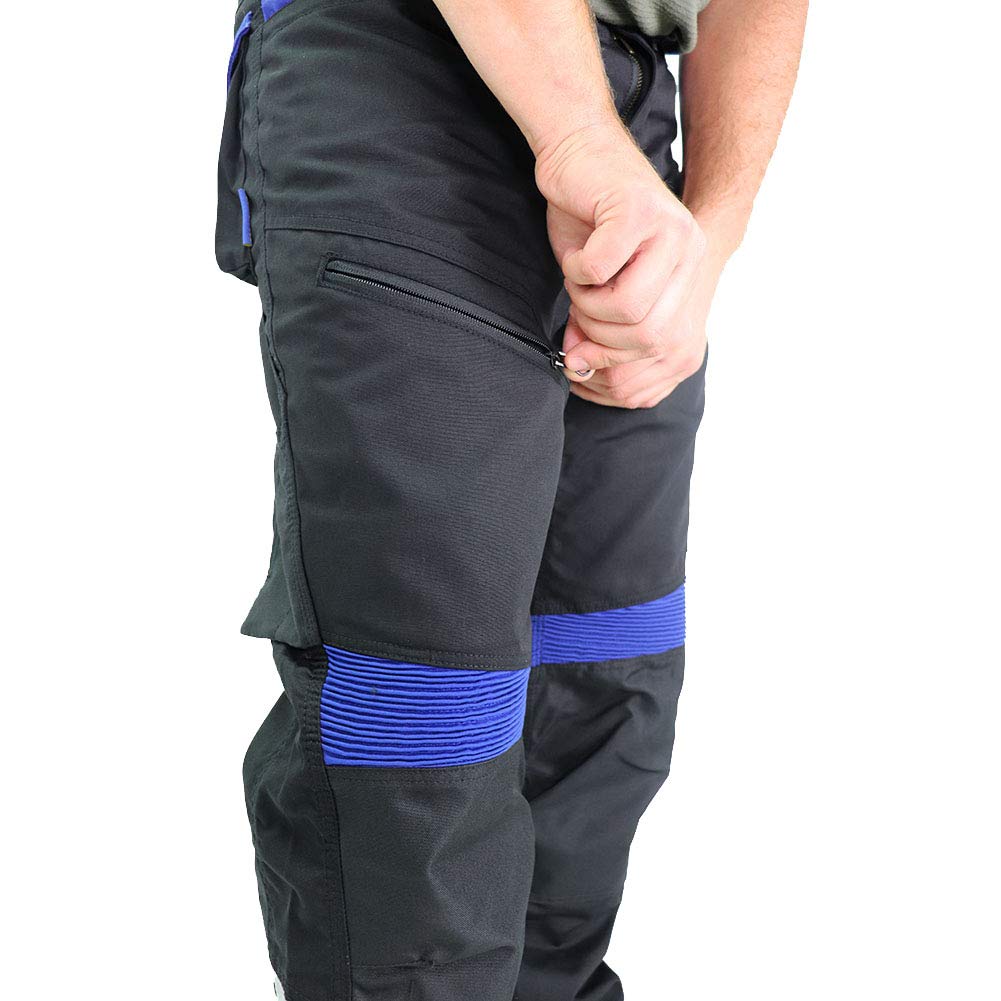 31/30 negro y azul real Pantalones de trabajo para hombre con bolsillos y  bolsillos Goodyear Workwear GYPNT010 1 Prevención y seguridad Equipos e  indumentaria de seguridad futakuchi-hakata.com