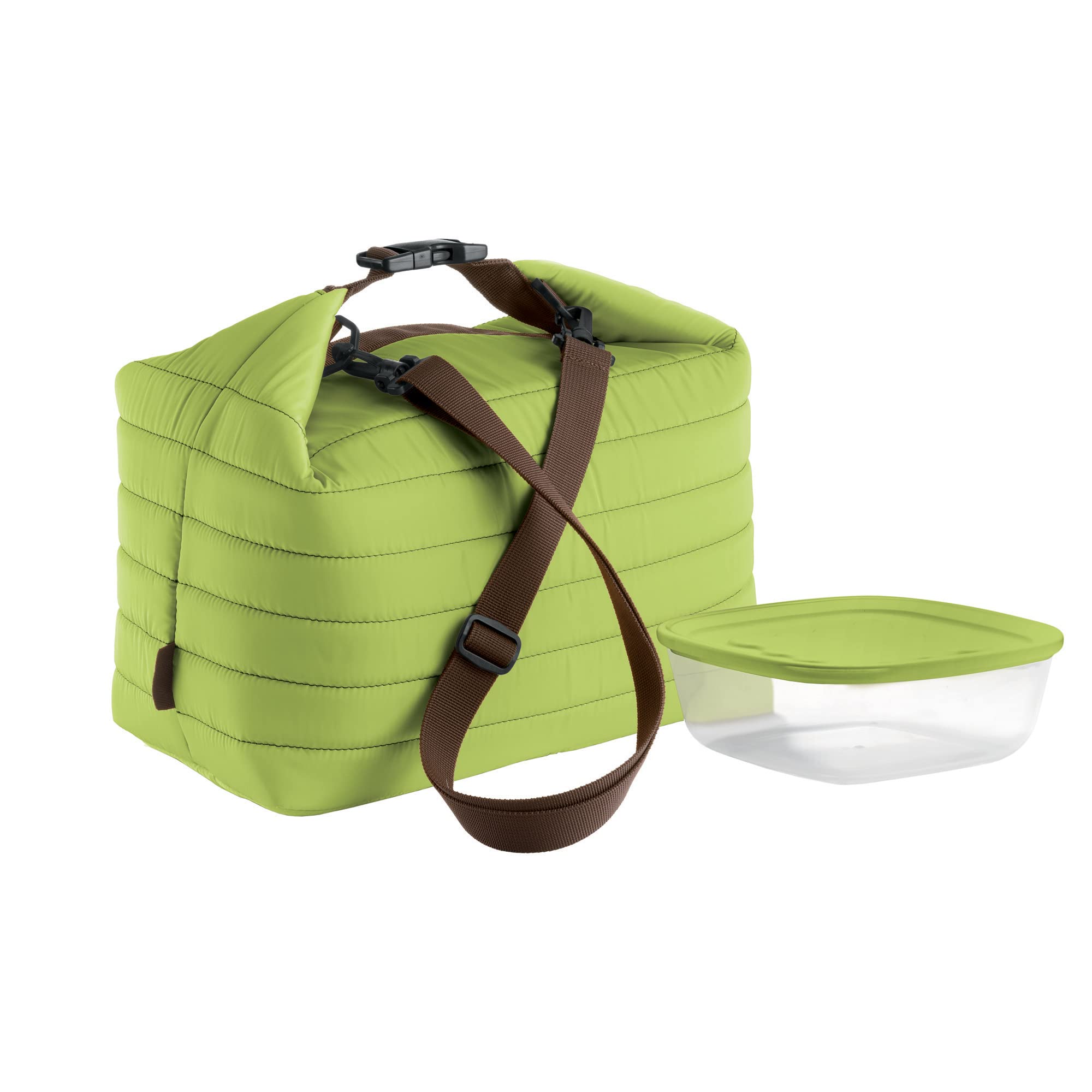 Guzzini Fashion & Go Snack Box Apfelgrün 30x 18 x 30 cm