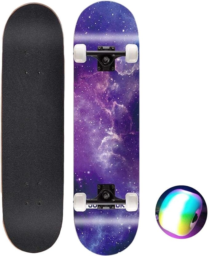 MädchenSkateboard Komplettes Longboard 31ZollProfiAhornSkateboard