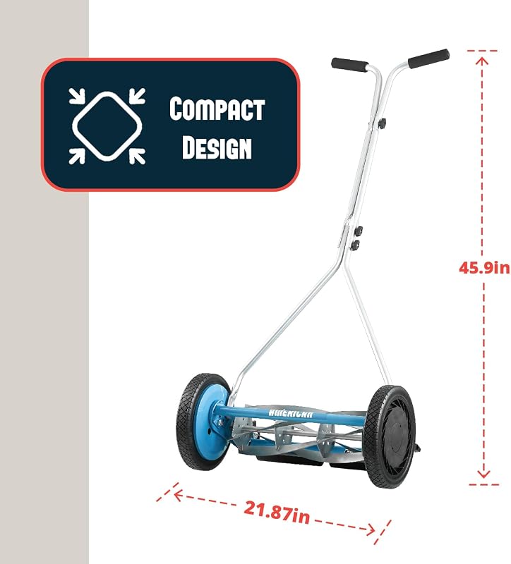 Company 1415-16SK2 Tosaerba a spinta con rullo a 5 lame da 40,6 cm, con affilatore