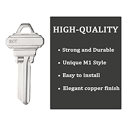 Schlage SC1 Key Blanks Pack of 50 Uncut Blank Keys