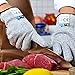 Dowellife Cut Resistant Gloves Food Grade Level 5 Protection, Safety Kitchen Cut Gloves for Chef Oyster Shucking Mandolin Knife Butcher Meat Cutting