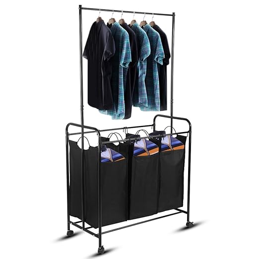 Perchero con ruedas desmontable | Percheros de pared, percheros de pie...