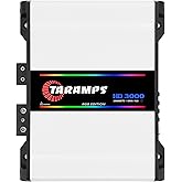Taramps HD 3000 1 Ohm RGB Effects 1 Channel 3000 Watts RMS MAX Full Range Car Audio Monoblock LED Monitor Indicator Class D Amplifier Crossover, HD 3k