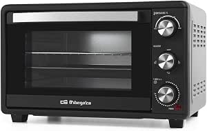 Orbegozo HO 255 - Horno eléctrico de sobremesa, 25 L, temporizador,  termostato regulable, bandeja recogemigas, 1500 W : Orbegozo: Amazon.es:  Hogar y cocina