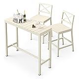 Cozyman Outdoor Bar Height Table and Chairs Set, 3