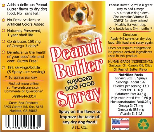 dog food spray