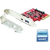 Fantom Drives PCIe USB 3.1 Gen 2 10Gbps Type-C + Type-A Host Adapter - Asmedia 2142 Chipset