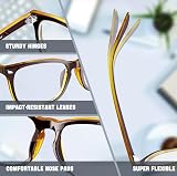 COOLOO Blue Light Blocking Glasses Anti Glare TR90 Frames Lightweight Gaming view 2