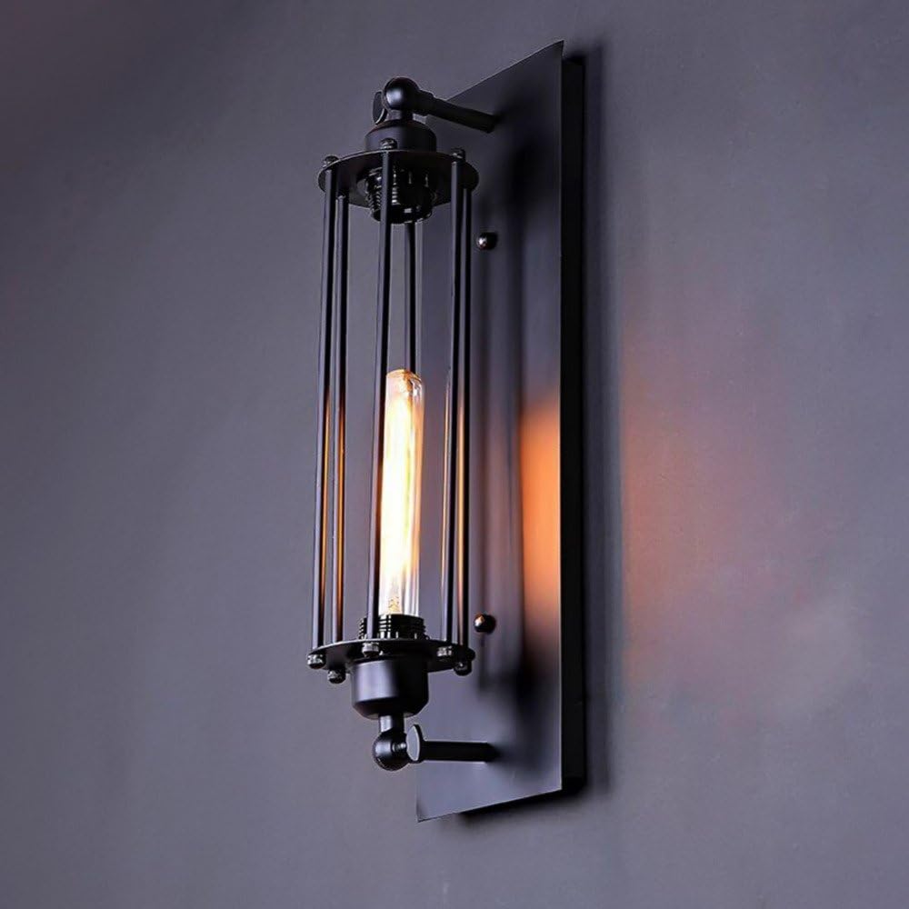 VanMe Retro Loft Vintage Industrial Walkway Lights Hallway Lights Antique Entrance Lights Balcony Wall Lamps For Home Decor Ems Free [Energy Class A++]
