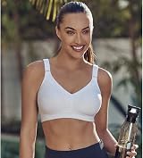 Triumph Triaction Wellness N Non-Wired Sports Bra Neutral Beige view 5