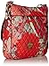 Vera Bradley Women's Double Zip Mailbag Bohemian Blooms Cross Body