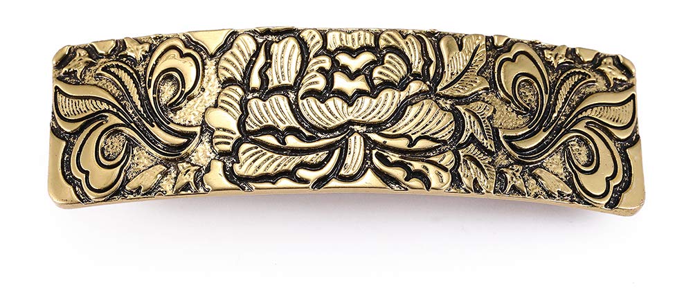 KKJOY Vintage Blooming Flowers Hair Clips Barrettes Hand Crafted Spring Clip Metal Hair Pin Headpieces Wedding Bridal Hair Accessories for Women Girls — image 1