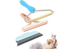 GODSUER Pet Hair Remover 3 Pack, Eradicate Cleaning Pro Pet Hair Remover, Portable Reusable Pet Cat Dog Hair Remover for Couch, Commercial Lint Removers Tool Protect Furniture Carpet Foot Mats