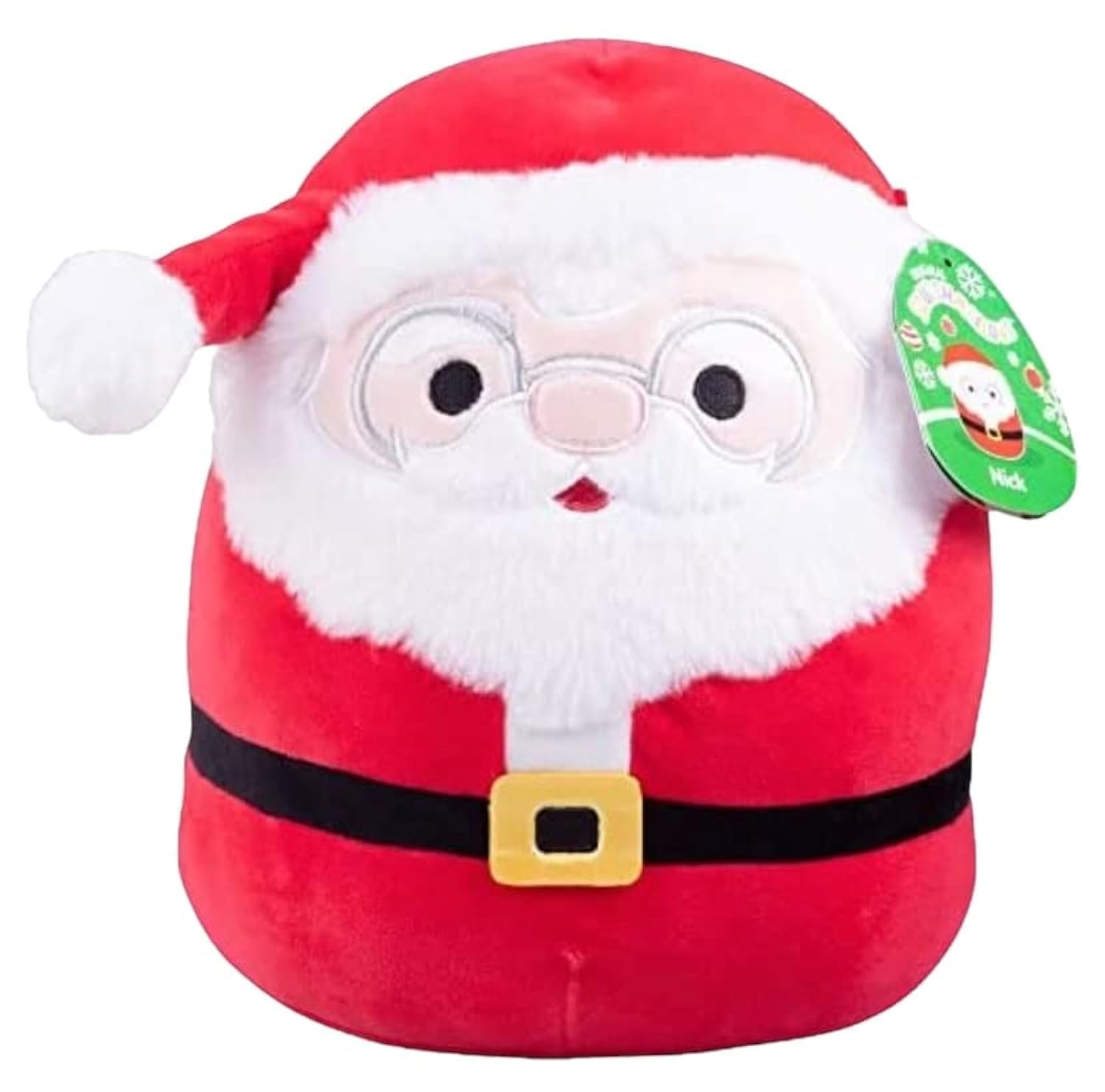 Peluche oficial Kellytoy de Squishmallows, juguete de peluche lindo y suave, gran regalo para niños (Papá Noel (Nick), 12 pulgadas)