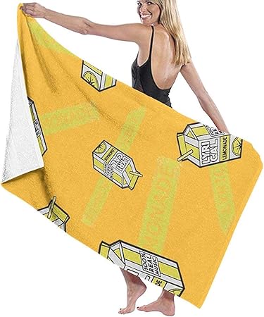 Limonada lírica Toalla de Playa de Microfibra Libre de Arena Ultra