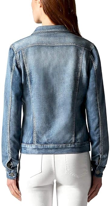 buffalo david bitton knit denim jacket
