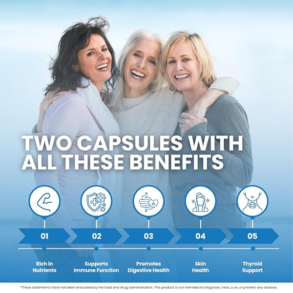 NUTRA GURU SEA MOSS CAPSULES – 90 IRISH SEA MOSS CAPSULES WITH BIOPERINE, BLADDERWRACK, AND BURDOCK ROOT – HIGH-POTENCY PILLS FOR IMMUNITY, GUT, AND ENERGY