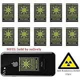 Anti Radiation Shield ，EMF Protection Sticker EMR Blocker Device For All EMF Devices-WiFi,iPhone, iPad, Laptop -EMF Neutralizer(10pcs)