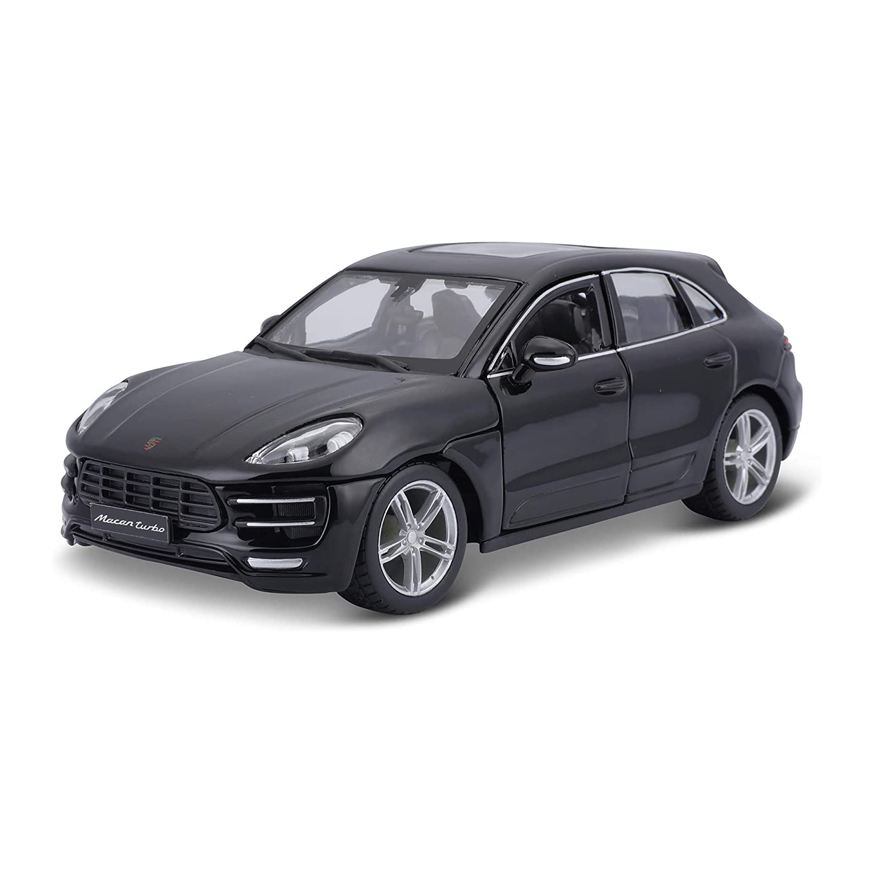 Tobar 1:24 Scale Porsche Macan Model Car - Assorted Colours, Black