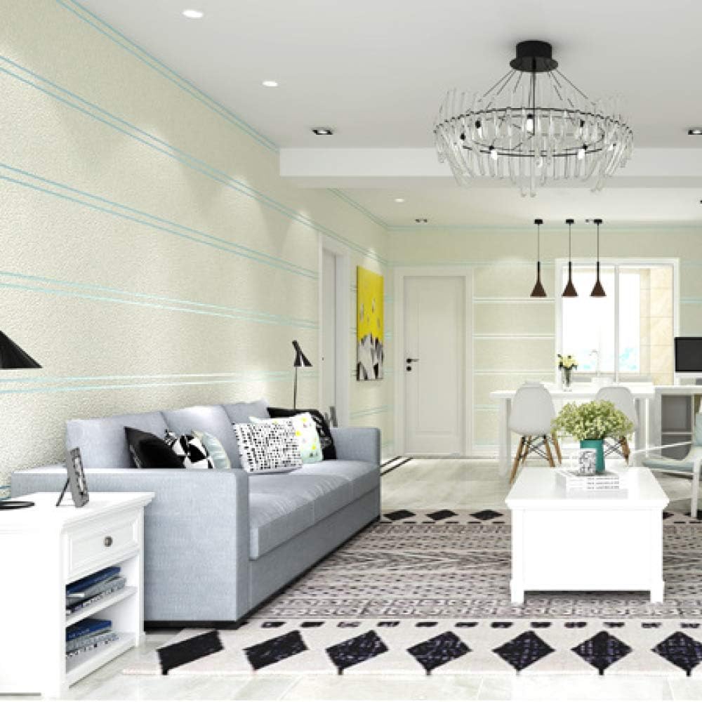 Mármol minimalista moderno papel tapiz a rayas dormitorio sala de ...