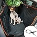 Lantoo Dog Seat Cover, Upgrade Large Back Seat Pet Seat Cover Hammock for Cars, Trucks, SUVs with Nonslip Backing, Side Flaps, Waterproof, Soft (Black)