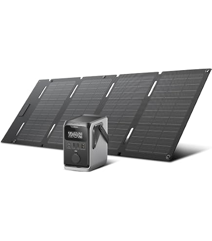 Amazon.com : EF ECOFLOW Solar Generator RIVER 3 Plus with 110W