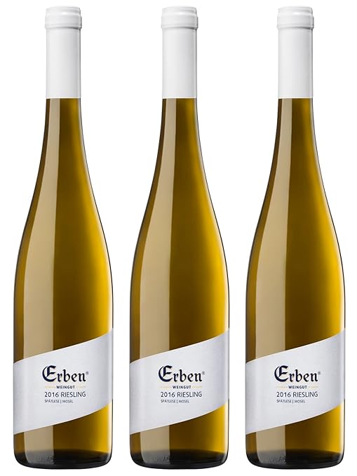 Erben Weingut Wehlener Sonnenuhr Riesling Spätlese Edelsüß 2016 (3 x 0.75 l)