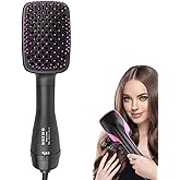 Hair Dryer Brush Blow Dryer Brush in One, 3 in 1 One Step Hair Dryer and Styler, Negative Ion Hair Straightener Hot Air Styli