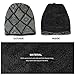 Vbiger Unisex Beanie Hat Knit Cap Windproof Warm Skull Hat For Fall Winter (Dark Grey)