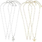 SUNNYCLUE 1 Box 6Pcs 16 Inch Paperclip Chain Necklace 304 Stainless Steel Paperclip Chains with Lobster Clasp Gold Silver Adjustable Link Necklace Findings for Jewelry Making Supplies Women DIY Crafts