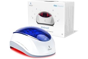 iHelmet Laser Hair Growth System (FDA Cleared), Hair Regrowth Helmet & Laser Cap, Hair Loss Treatment for Men and Women, Low Level Laser Therapy for Hair Growth, Anti-Thining Treatment，88 Blue