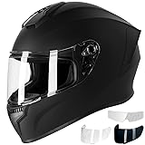 Favoto Full Face Motorcycle Helmet DOT