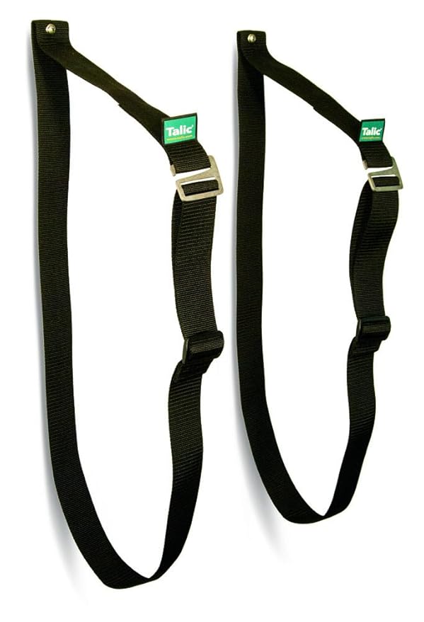 Talic SlingSet Wall Kayak Sling Cradles Kayaks of Any Width for Kayaks Both