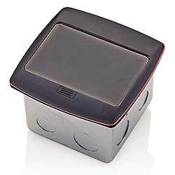 Leviton Pop-Up Floor Box with 15