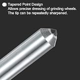 sourcing map 2pcs Diamond Dresser 3/8"x6" Tapered Point Grinding Wheel Pen Tool view 3