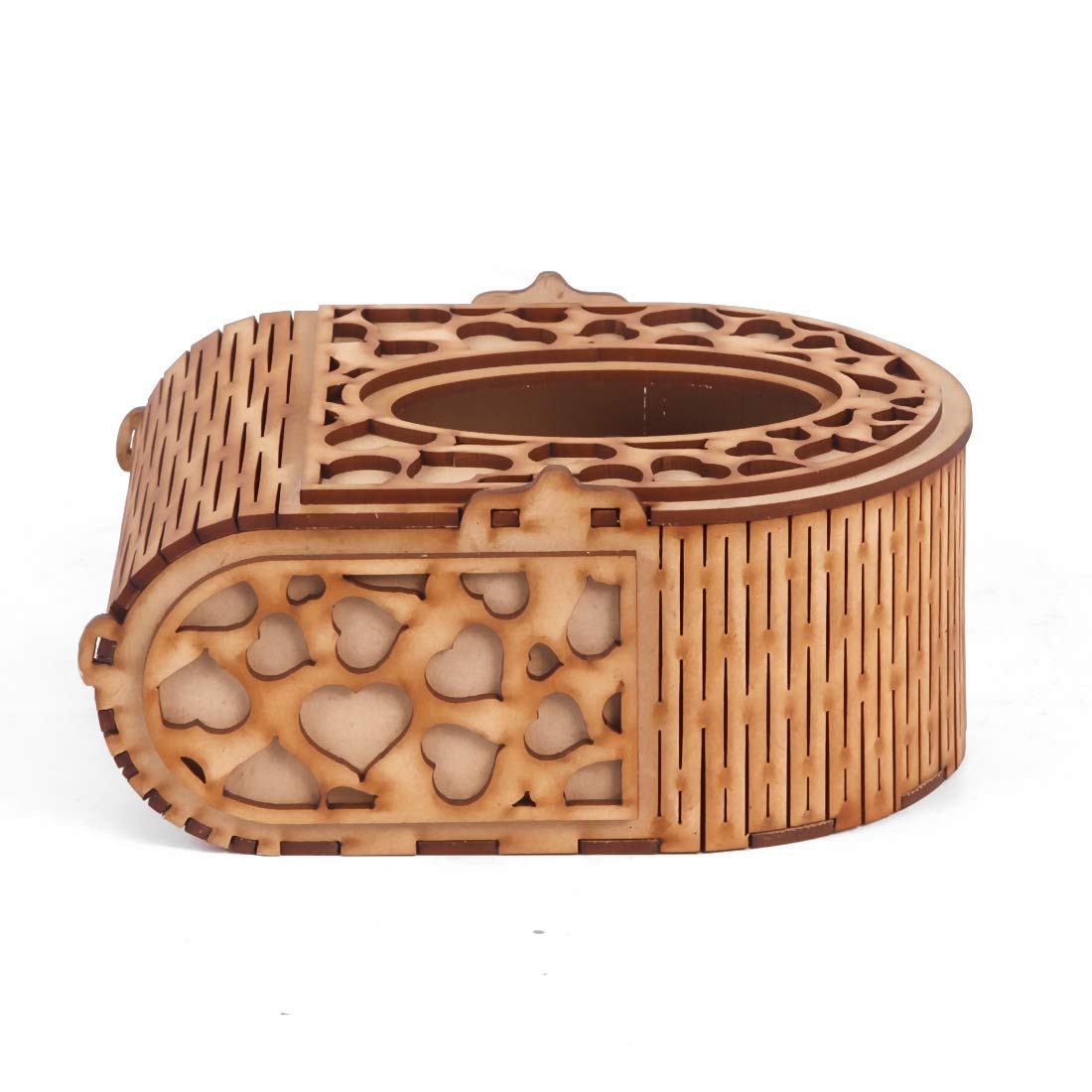 Apar Enterprise Handicrafts Wooden Tissue Box Holder Rectangular Tissue