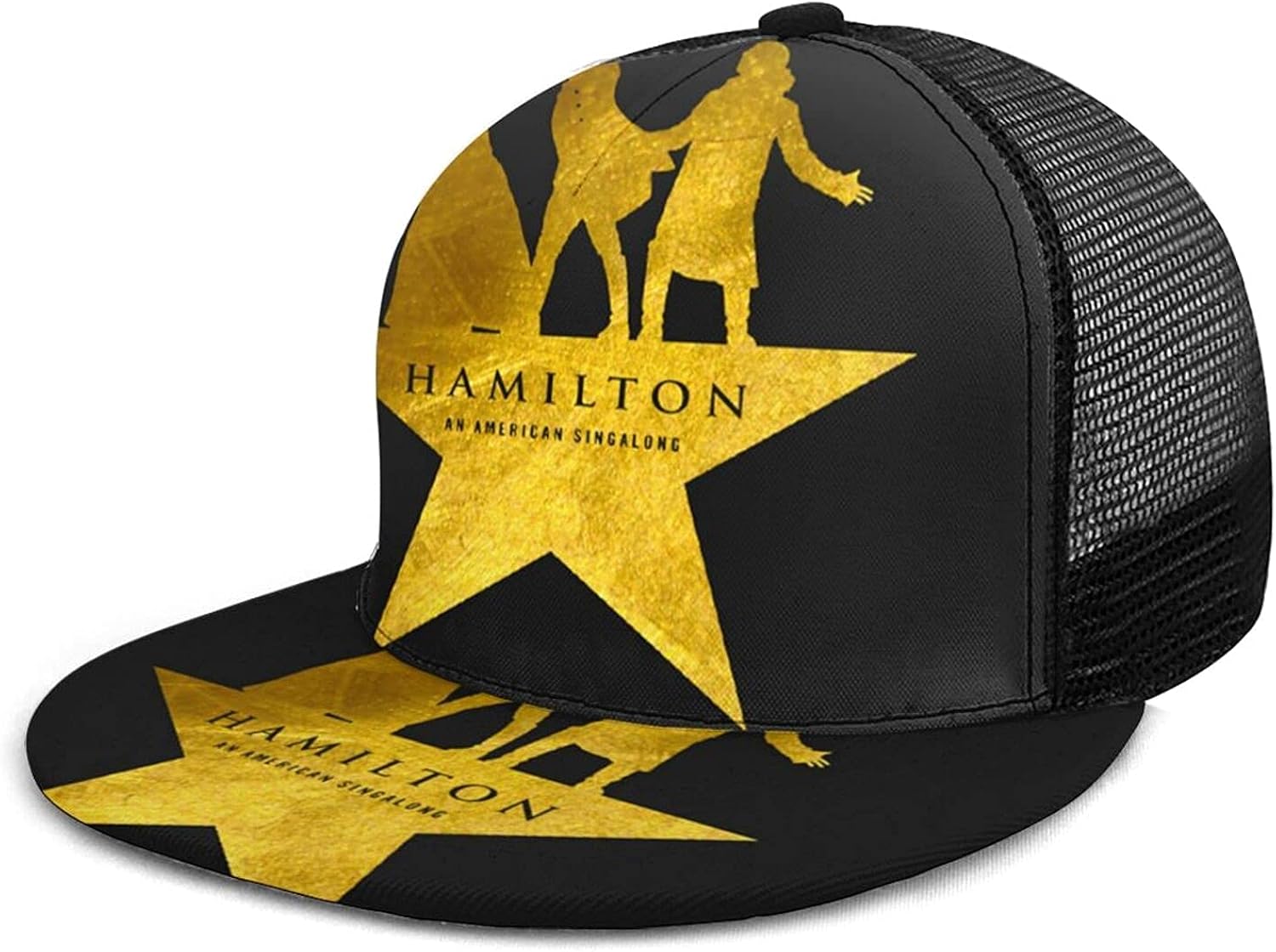 Yuanmeiju Unisex Mesh Baseball Cap Musical Alexander Hamilton 3D