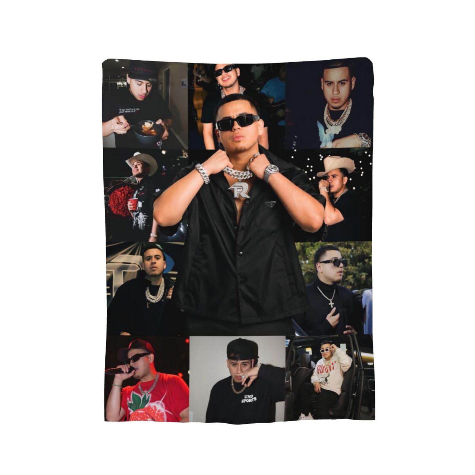 CHOUDHARY Fuerza Band Regida Blanket Cozy Flannel