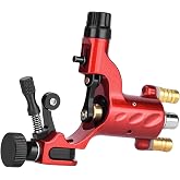 Rotary Tattoo Machine Gun, ATOMUS Tattoo Liner Shader Motor Body Art Dragonfly Machine Motor Gun for Tattoo Artist (Red)