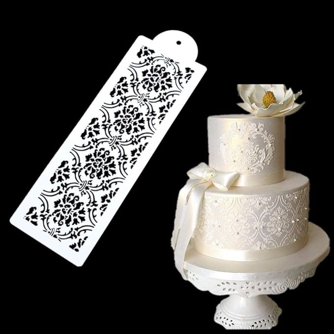 Amazon Com Youzpin 1 Pcs Wedding Cake Side Border Spraying