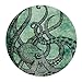 Gorgeous Cool Octopus Color Printed Mousepad Round Non Slip Rubber Mouse pad Gaming Mouse Pad