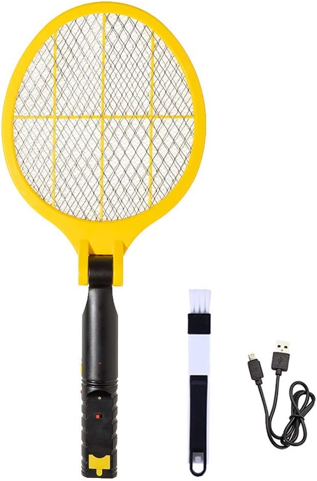 ValueHall Electric Fly Swatter Foldable USB Rechargeable