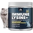 PETPAL L-Lysine Immune and Respiratory Support Supplement for Cats | Pure Bioactive Lysine + | Eye Function, Runny Nose, Snee