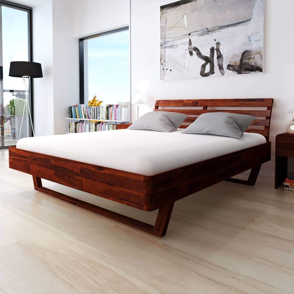 Festnight Super King Size Bed Frame 6ft Wood Double Bed Frame With Unique U Shaped Bed Frame Leg 180x200 Cm Buy Online In Grenada At Grenada Desertcart Com Productid 122446151 festnight super king size bed frame 6ft