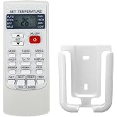 Replacement Remote Control for Comfortstar YKR-H/101E YKR-H/102E YKR-H/132E CHM12CD CHM18CD CHM24CD CJE12CA CJE12CD CJE18CD Split Type Wall Mounted AC Air Condtioner
