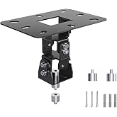 XINLEI Mini Projector Ceiling Mount Stand Adjustable Wall Mount Hanger Bracket for Mini Projector with 2 Free Adapters, Black PR14MINIB