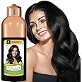 HERBBY Hair Color Shampoo for Gray Hair Coverage&Color Transform with 9 Herbal Extracts –Long Lasting(6-8 Weeks),Shiny,Evenly Colored,Instant Hair Dye Shampoo&Conditioner,500 Ml (NATURAL BLACK COLOR)