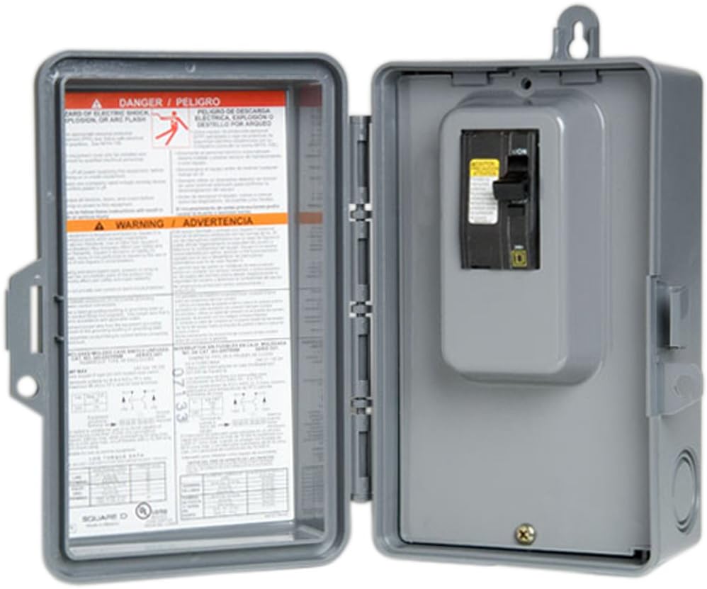 SQUARE D BY SCHNEIDER ELECTRIC QO200TRNM 60A Non Fuse Disconect - Spa Disconnect - 