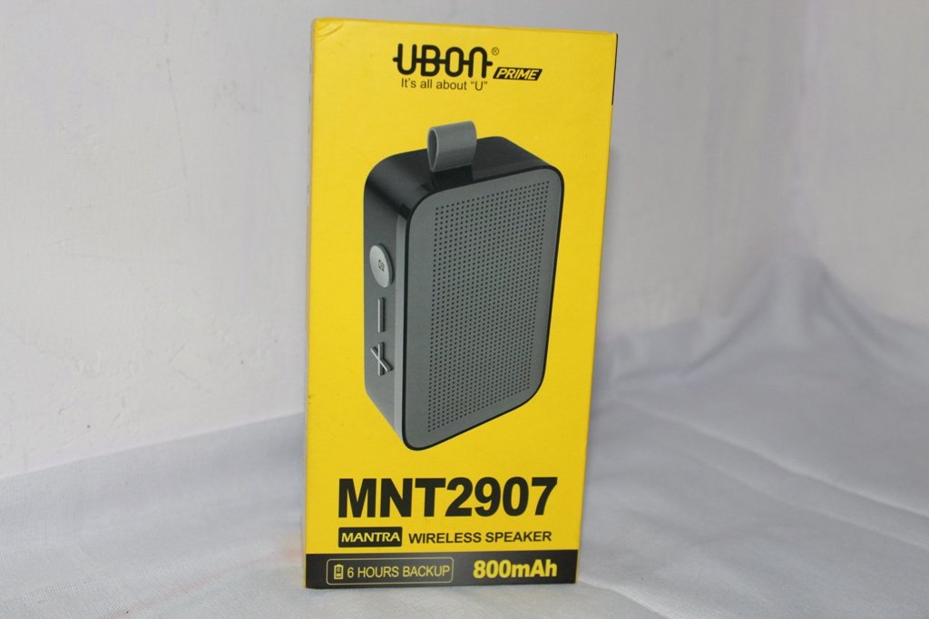 ubon wooden wireless speaker